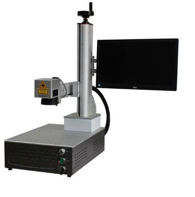Marcador portátil integrado del laser de la fibra de la máquina marcadora del laser 20W/50W para el metal