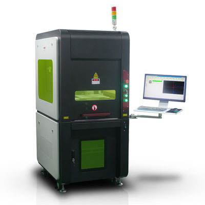 Máquina marcadora láser de fibra de alta precisión de máquina de marcado láser completamente cerrada 20W 30W
