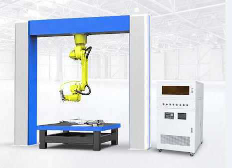 cortadoras del laser de la fibra del robot 3D para las piezas tensidas automotrices