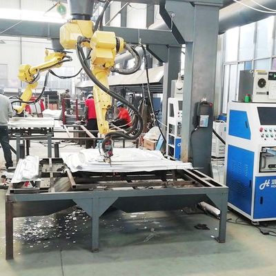 Máquina de corte por láser 3D utilizada para cortar bordes y agujeros de varias piezas de estiramiento de chapa metálica y partes de recubrimiento